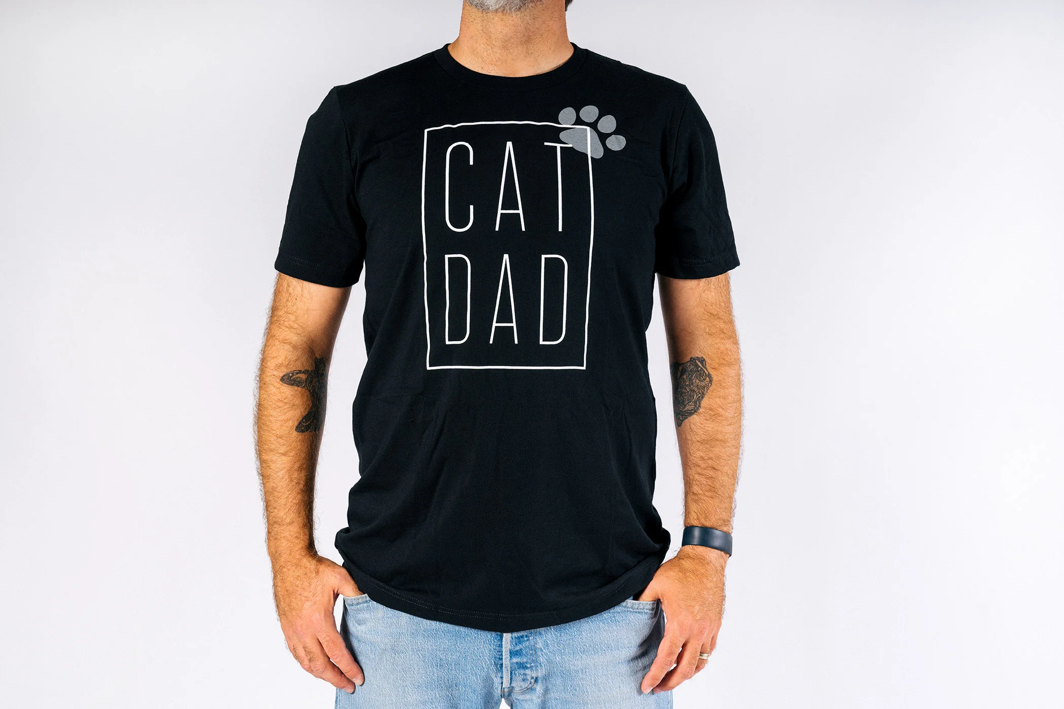 Cat Dad Humanitee - Image 3