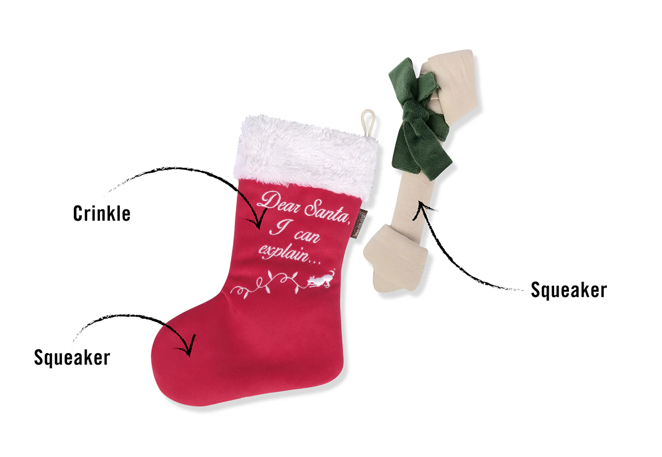 Merry Woofmas Good Dog Stocking - Image 2